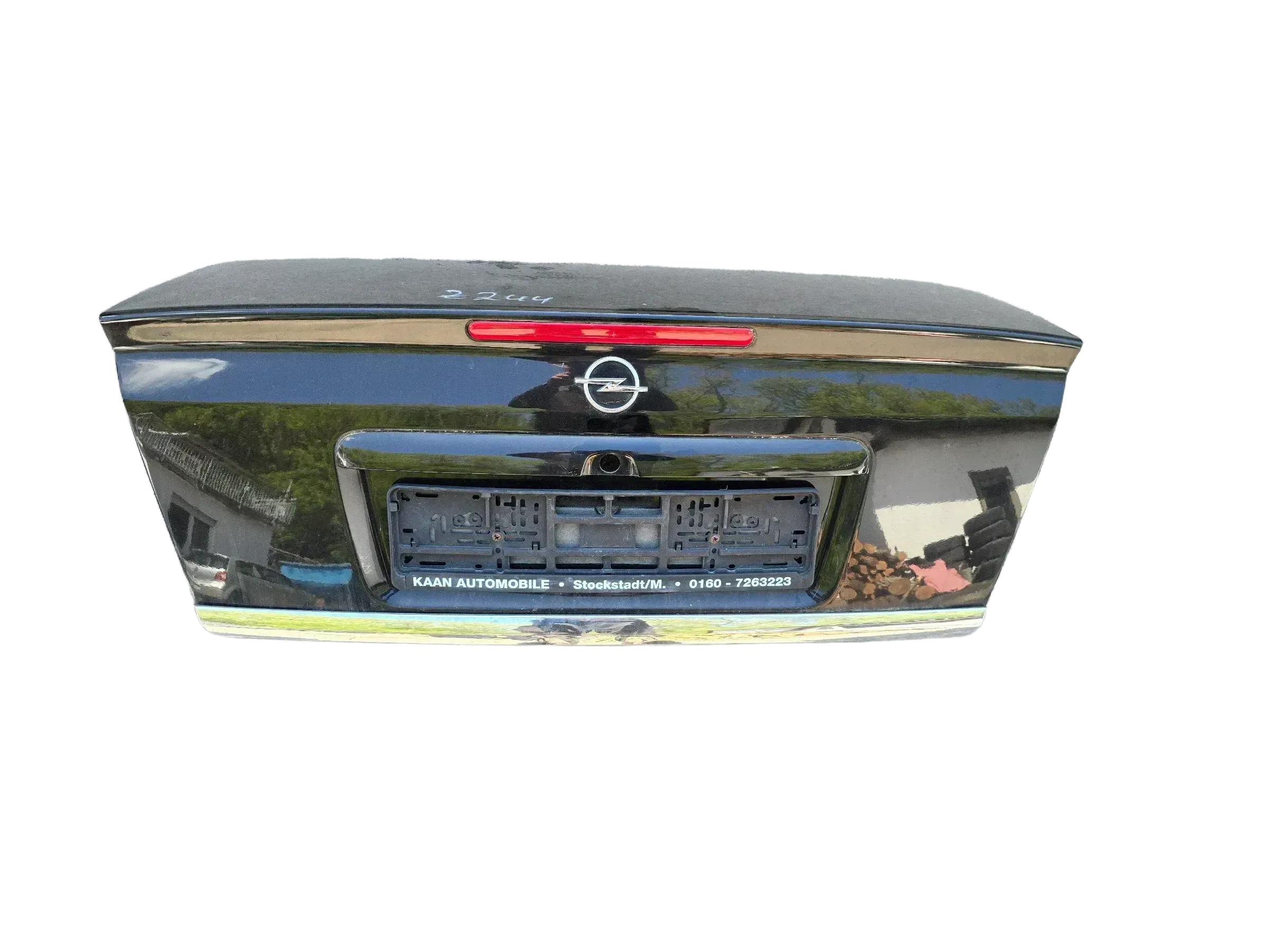 Opel Astra G Cabrio Heckklappe Kofferraumklappe Z2UU Klappe Heckdeckel - Bild 1