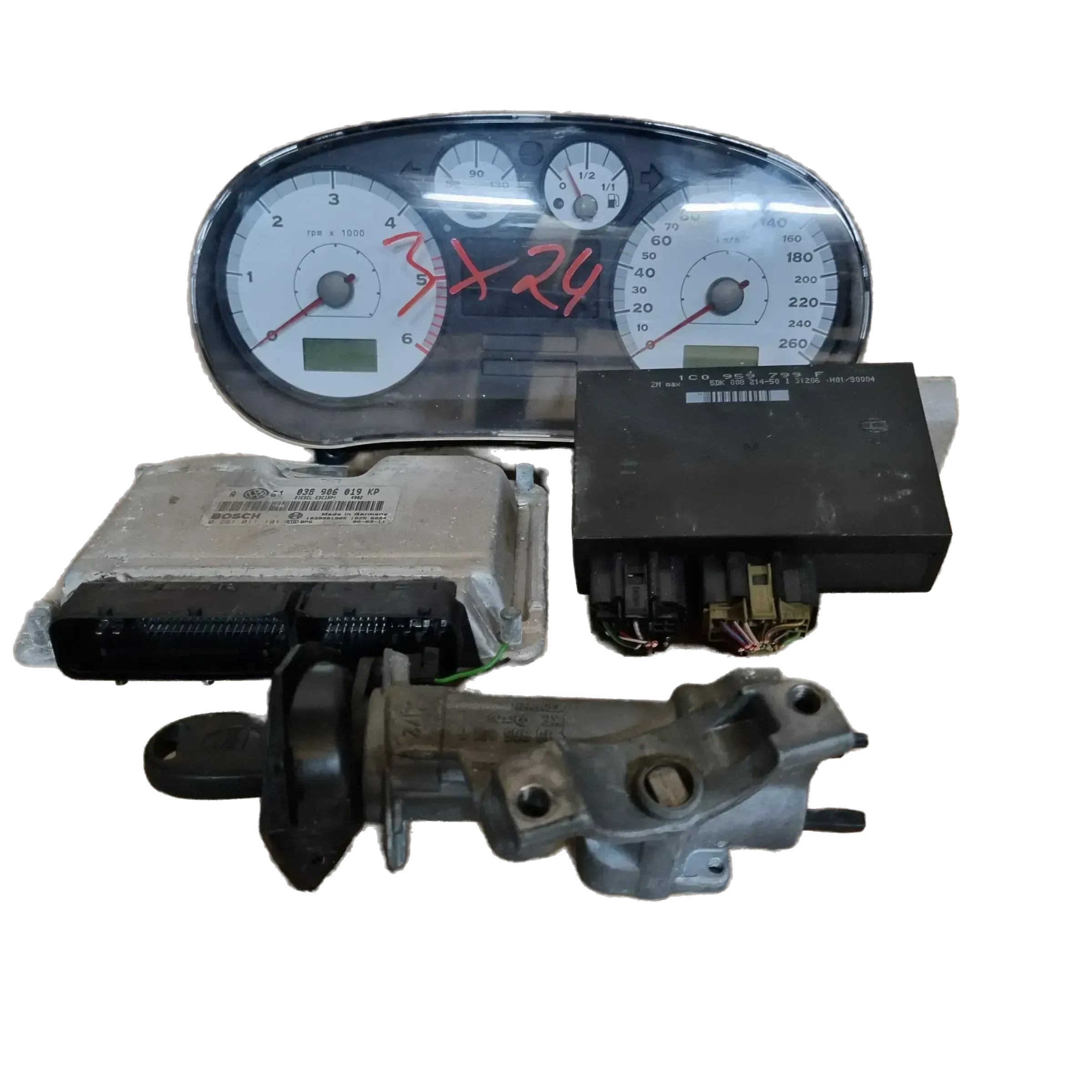Original ECUs & Steuergeräte Vorne 03890619KP - Bild 1