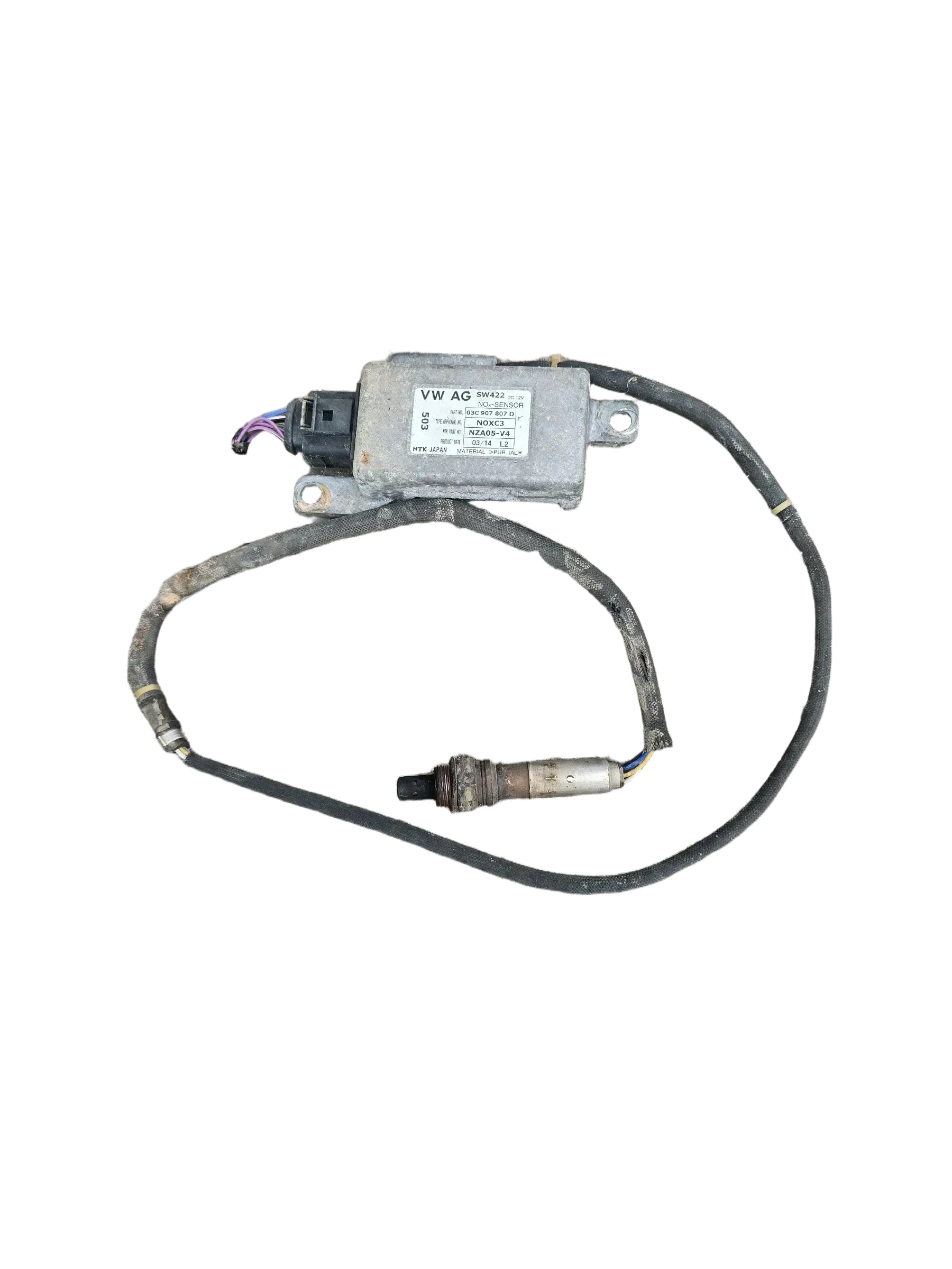 VW Golf mk5 Audi 1.6 FSI Nox Modul 03c907807d nox sensorsensor - Bild 1