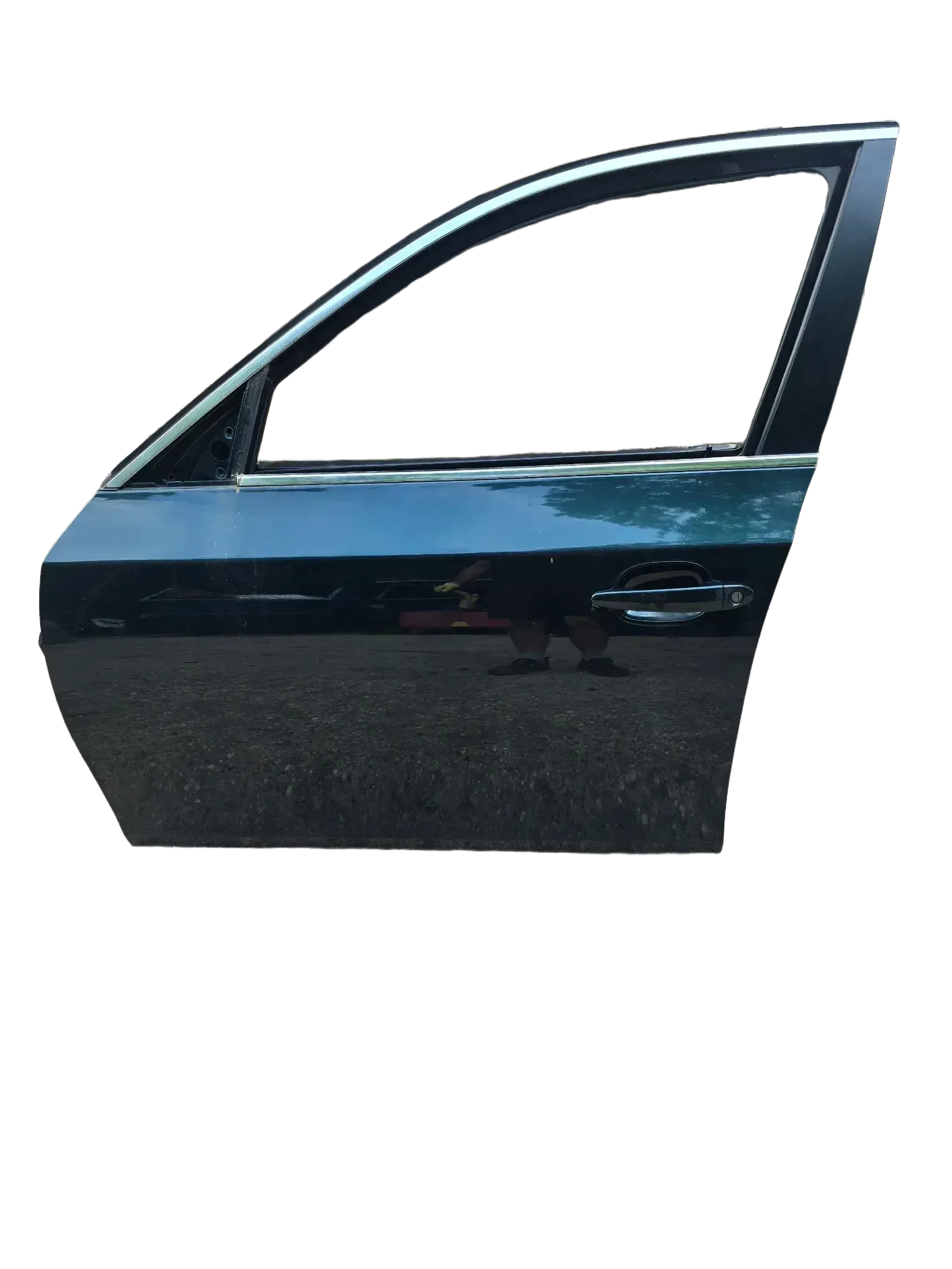 BMW E60/61 Tür Vorne Links Tiefgruen Metallic - Bild 1