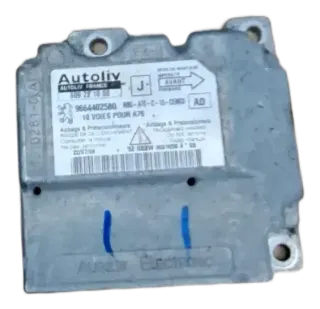 PEUGEOT 307 3A/C Airbag-Steuergerät 603554600 9655880880 216102810A 27918793 - Bild 1