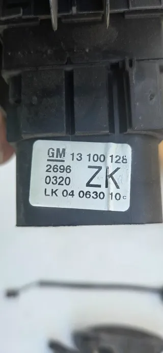 Opel Astra H Schalterblock Lichtschalter Schalter Licht GM 13100128 - Bild 2