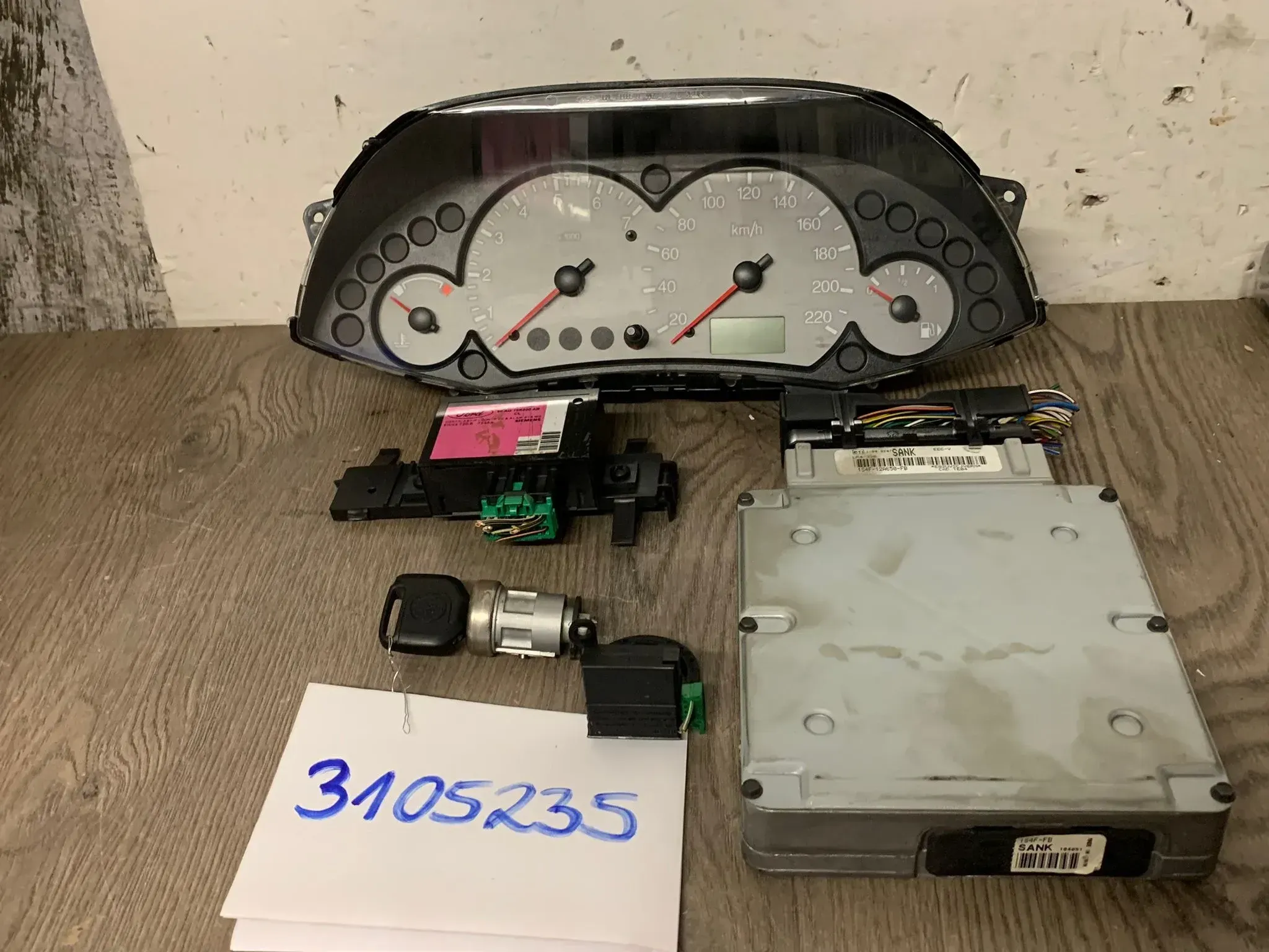 Original Ford Focus MK1 Steuergerät Set 1s4f12a650fb - Bild 1