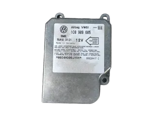 VW Golf 3 Cabrio USA  Airbagsteuergerät Steuerung Airbag Steuergerät Modul 1C0909605 - Bild 1