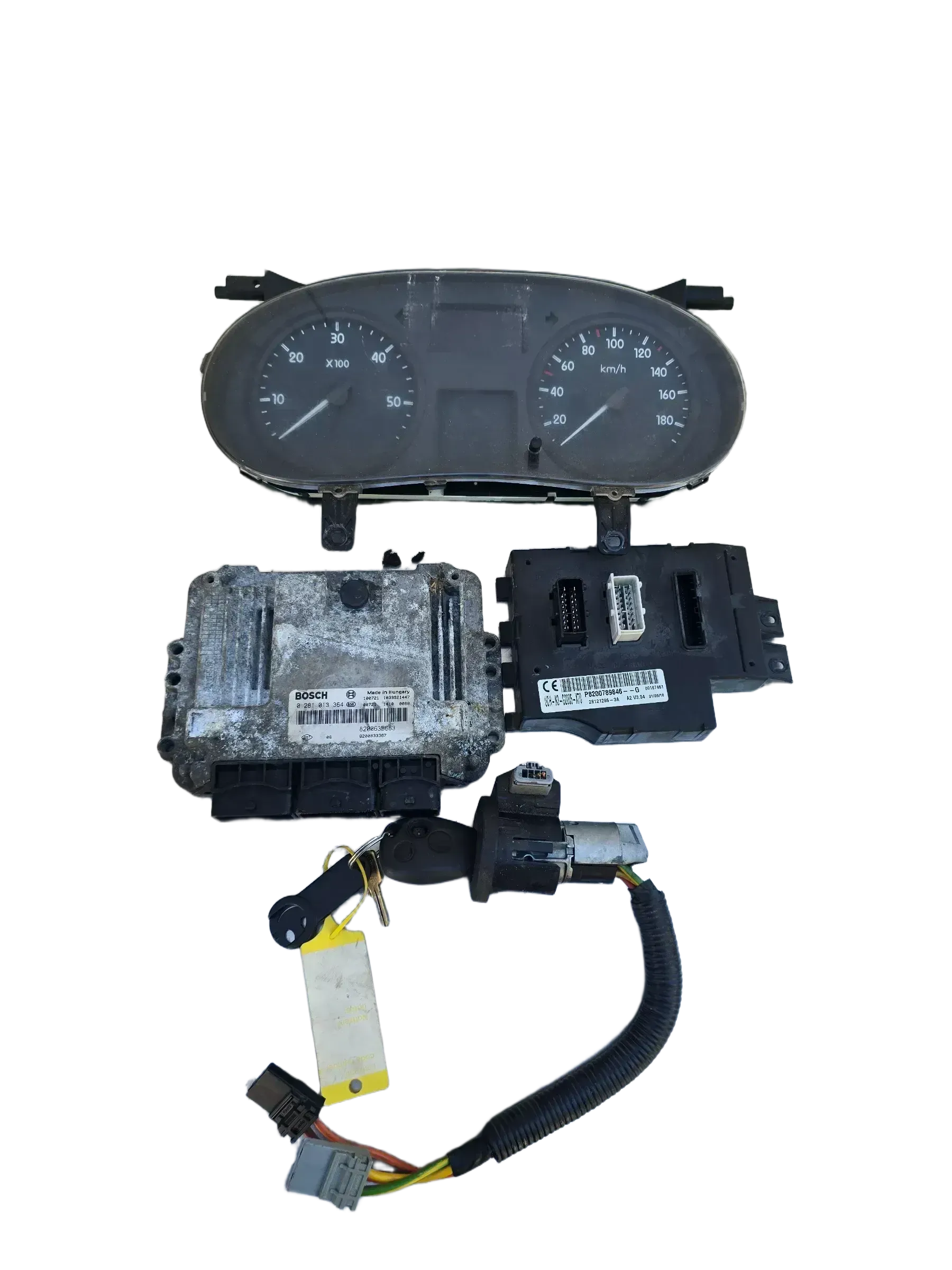 Motorsteuergerät Set Opel Vivaro Renault Master 0281013364 8200635663 - Bild 1
