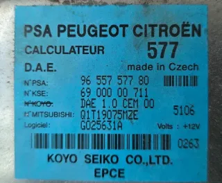 Steuergerät Elektrische Servolenkung Citroen C2 1.4 9655757780 - Bild 3