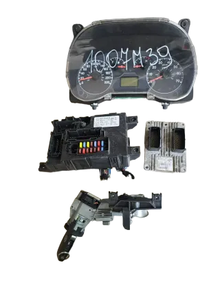 Fiat Punto 199 1.4 Motorsteuergerät Steuergerät Set ECU 51793102 - Bild 1