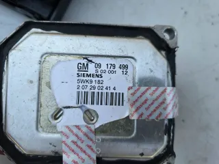 Opel Vectra C  Benzin Motorsteuergerät Set 5WK9182 09179499 - Bild 5
