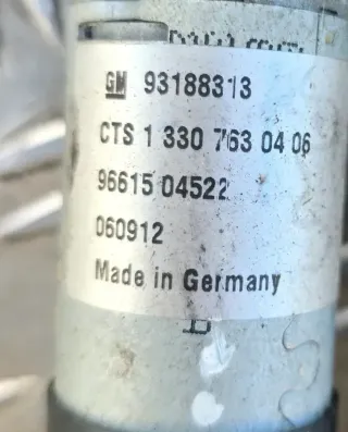 OPEL Astra H TwinTop Cabrio Flügelmotor Links 93188313 / 13297951 (komplett) - Bild 3