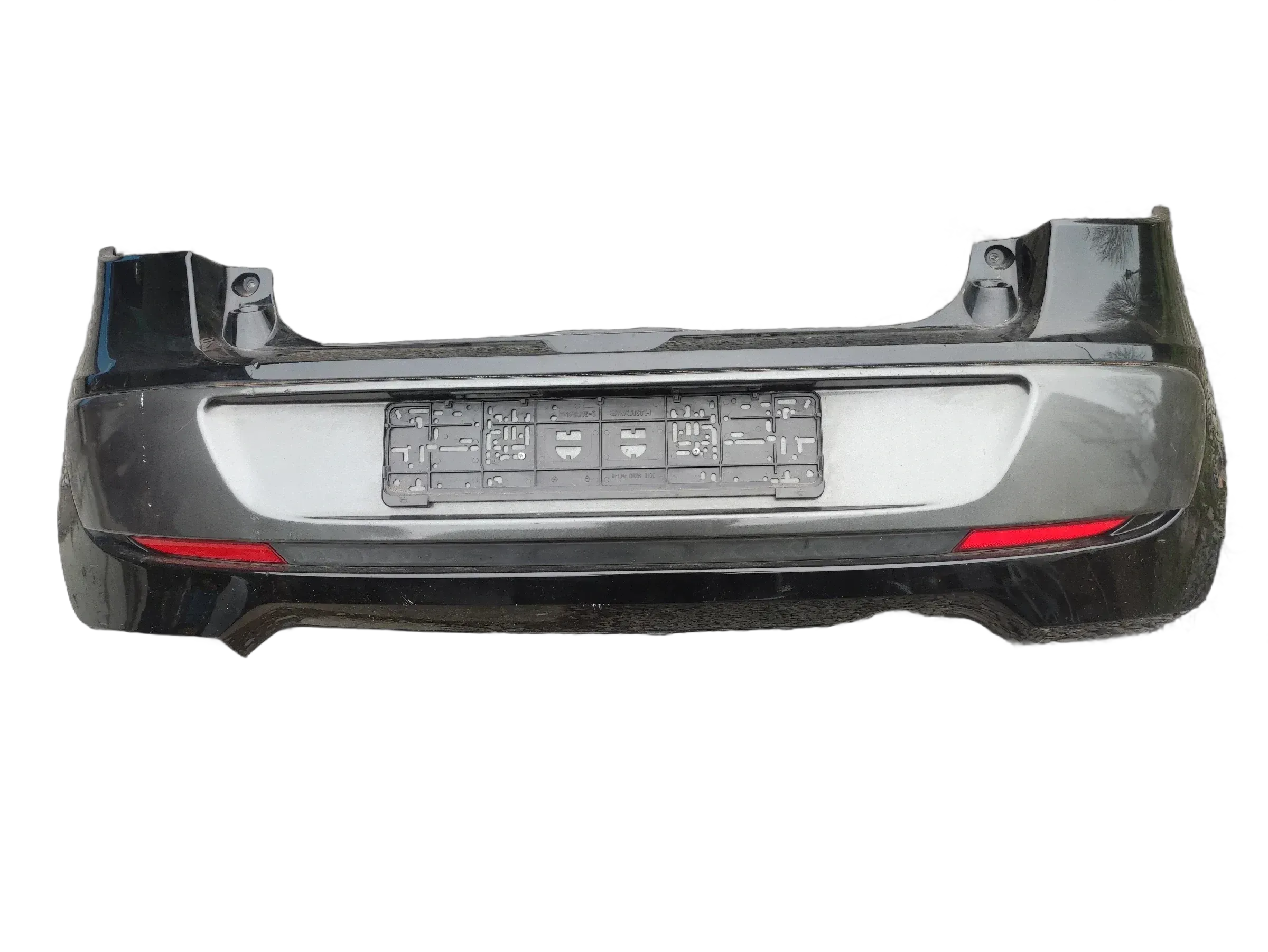 Mitsubishi Colt Cabrio CZC  Stoßstange hinten schwarz - Bild 1