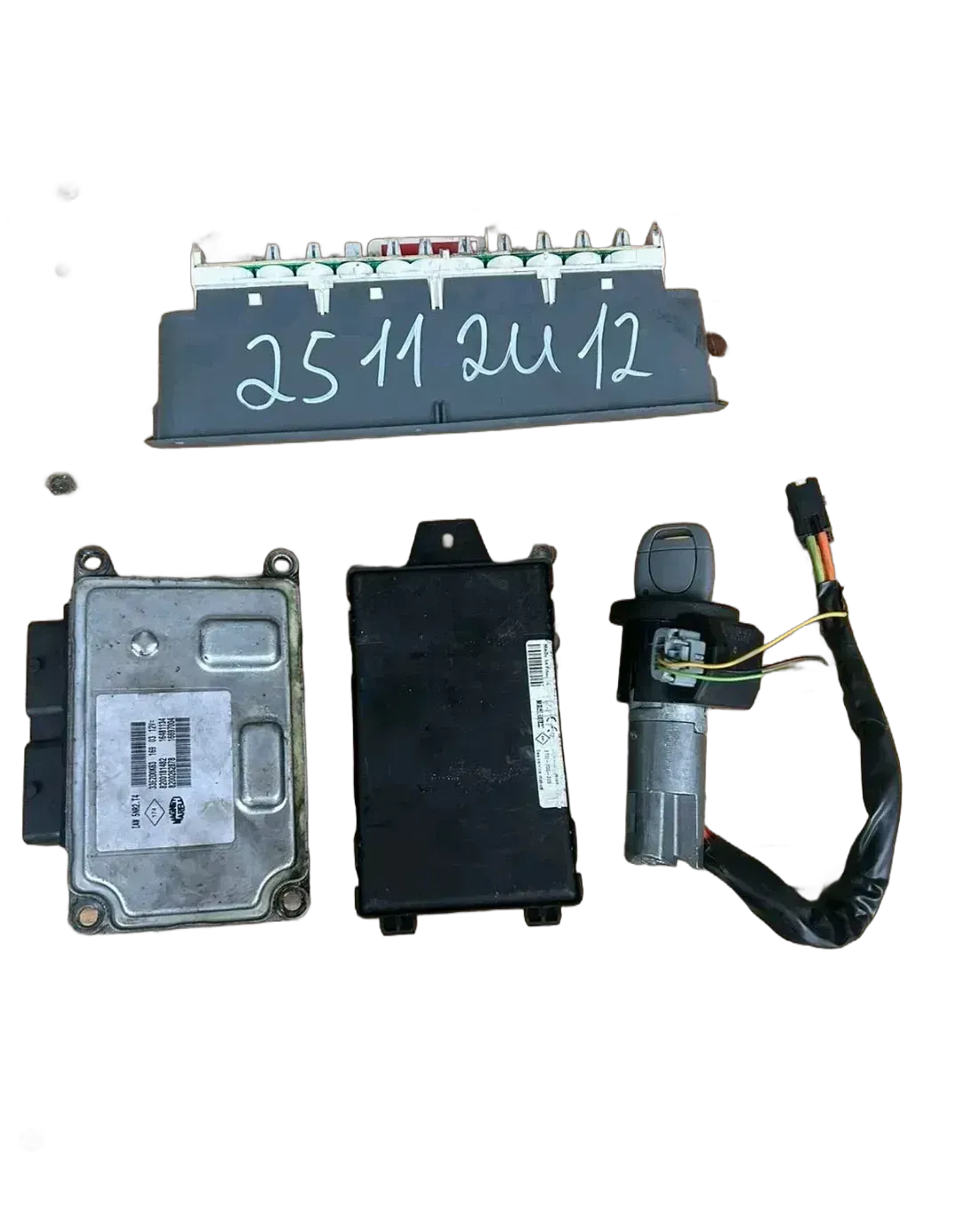 Steuergerät Motor  Komplettset für RENAULT Twingo 8200181482 8200262878 - Bild 1