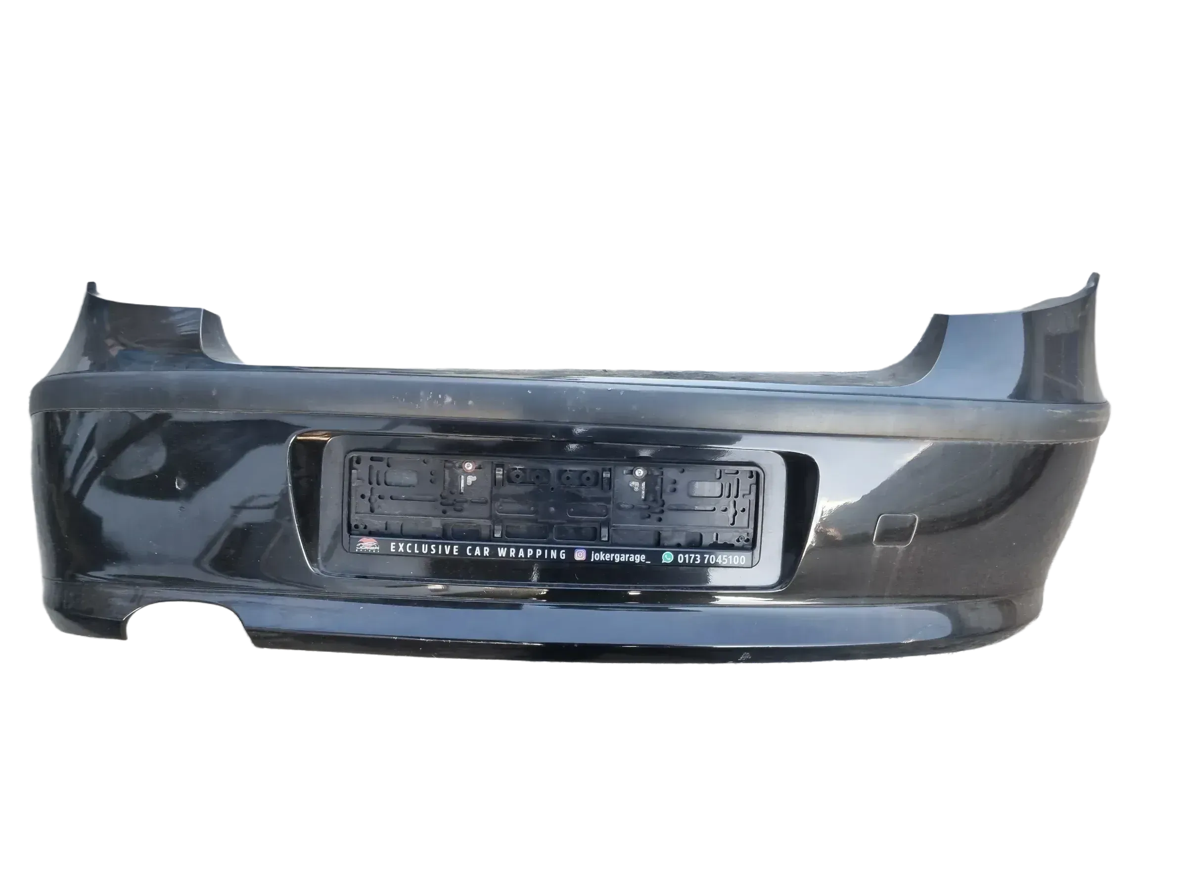 BMW 1er E87 E81 original Stoßstange Stoßfänger hinten  bj 2008 - Bild 1