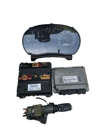 Motorsteuergerät Satz  VW Polo 9N3  1,2l 51kw BZG  03E906023B - Bild 1