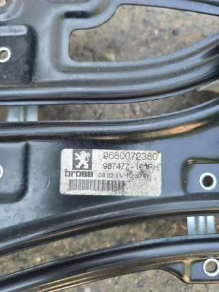 Fensterheber Peugeot 207 CC mit Motor hinten rechts 9680072380 - Bild 4