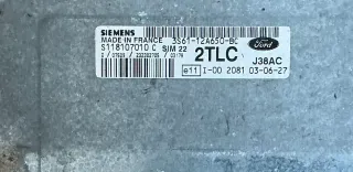 FORD FIESTA V JH, JD Motorsteuergerät Set ECU 3S61-12A650-BC - Bild 4