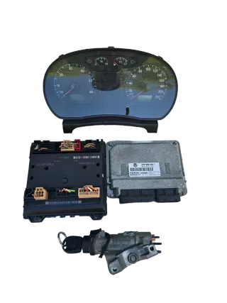 Motorsteuergerät Set VW Polo 9N 1.2 40KW 03D906032T - Bild 1