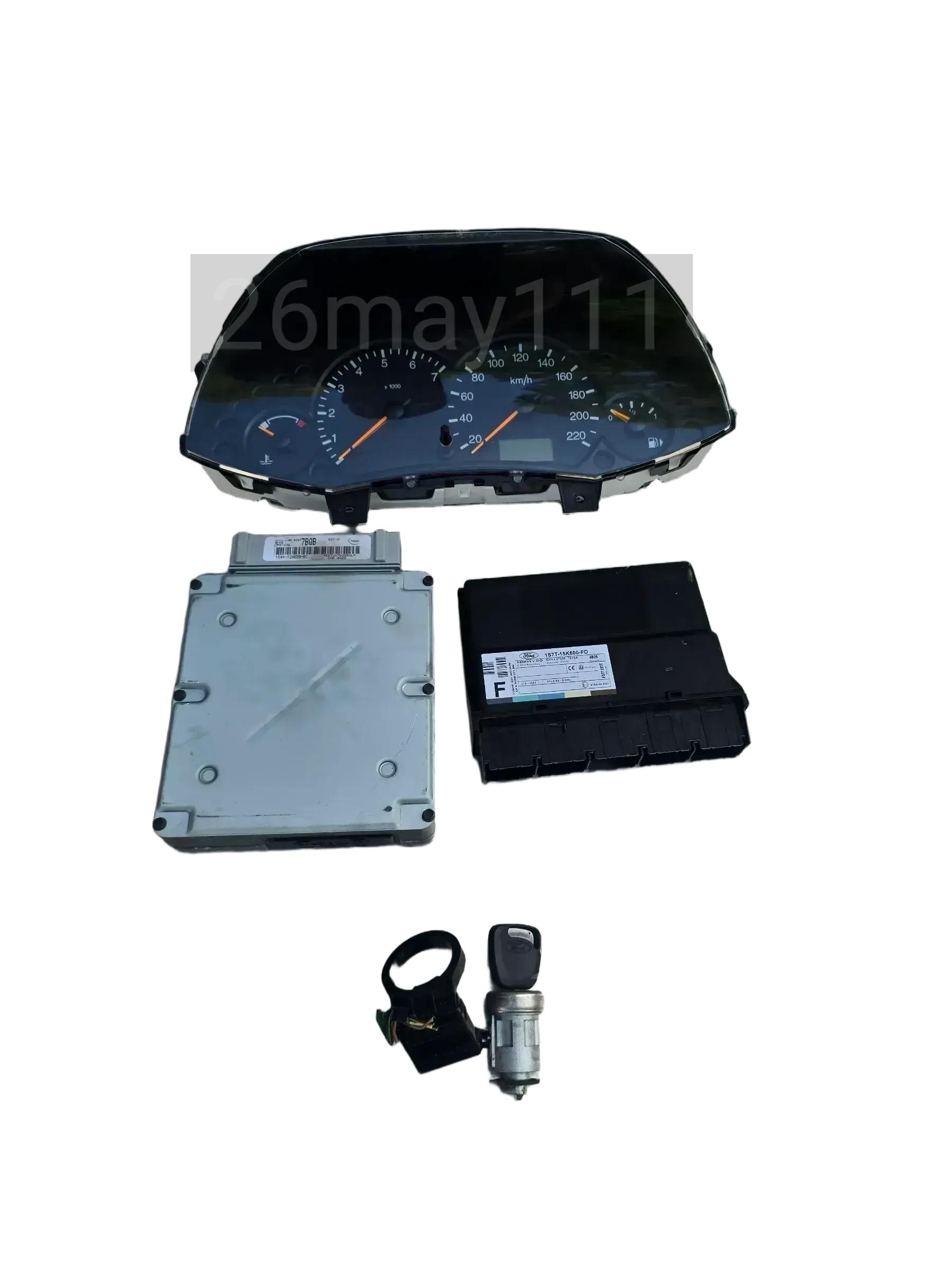 Ford Focus MK1 Motorsteuergerät Set 1S4A-12A650-BC - Bild 1