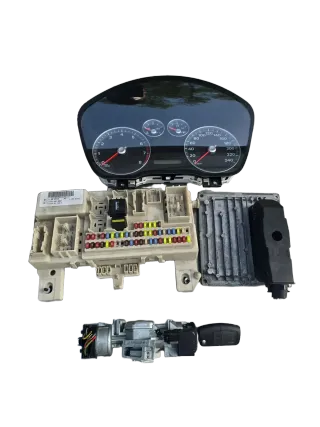 Motorsteuergerät Set Ford Focus C Max 1.6i 16V 85KW 116PS 5M5112A650HG - Bild 1