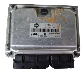 VW Polo 9N Motorsteuergerät Steuergerät Motor 038906012EL 0281010660 Diesel - Bild 5