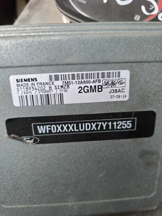 Ford Focus MK2  Motorsteuergerät Satz 7M5112A650AFB - Bild 5