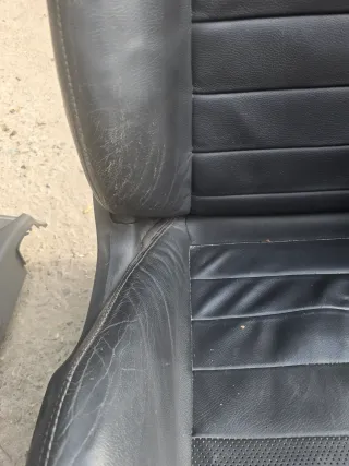 RENAULT MEGANE 2 CC / AUSSTATTUNG Leder Schwarz SITZ vorne SITZHEIZUNG - Bild 4