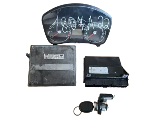 Motorsteuergerät Set Ford Fiesta V  6S6112A650PC Siemens S118763016C - Bild 1