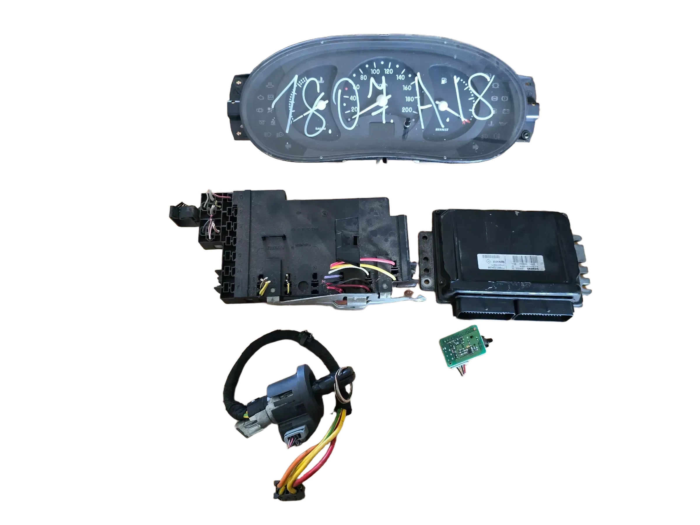 Renault Kangoo Motorsteuergerät Set 7700112436 - Bild 1