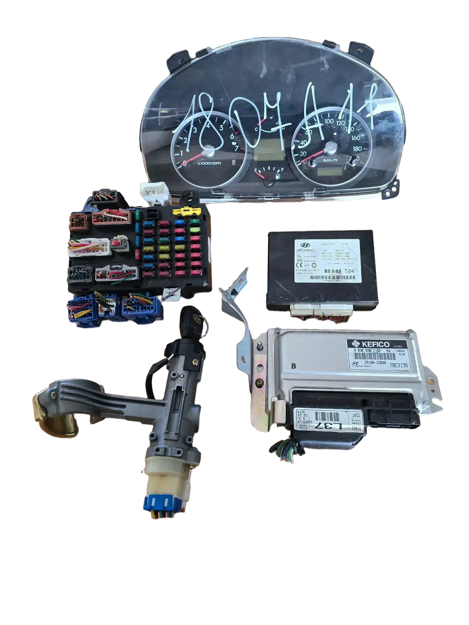 Hyundai Getz  MotoeSteuergerät Set KEFICO 9030930215F - Bild 1