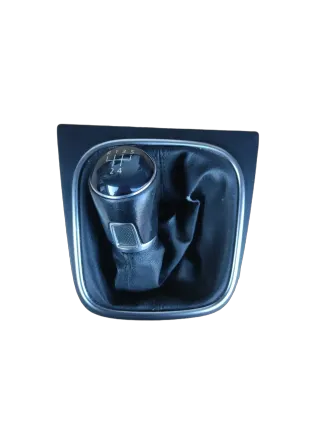 VW Golf 6 Cabrio Schaltknauf Leder Schaltsack 5K0711113AB - Bild 1
