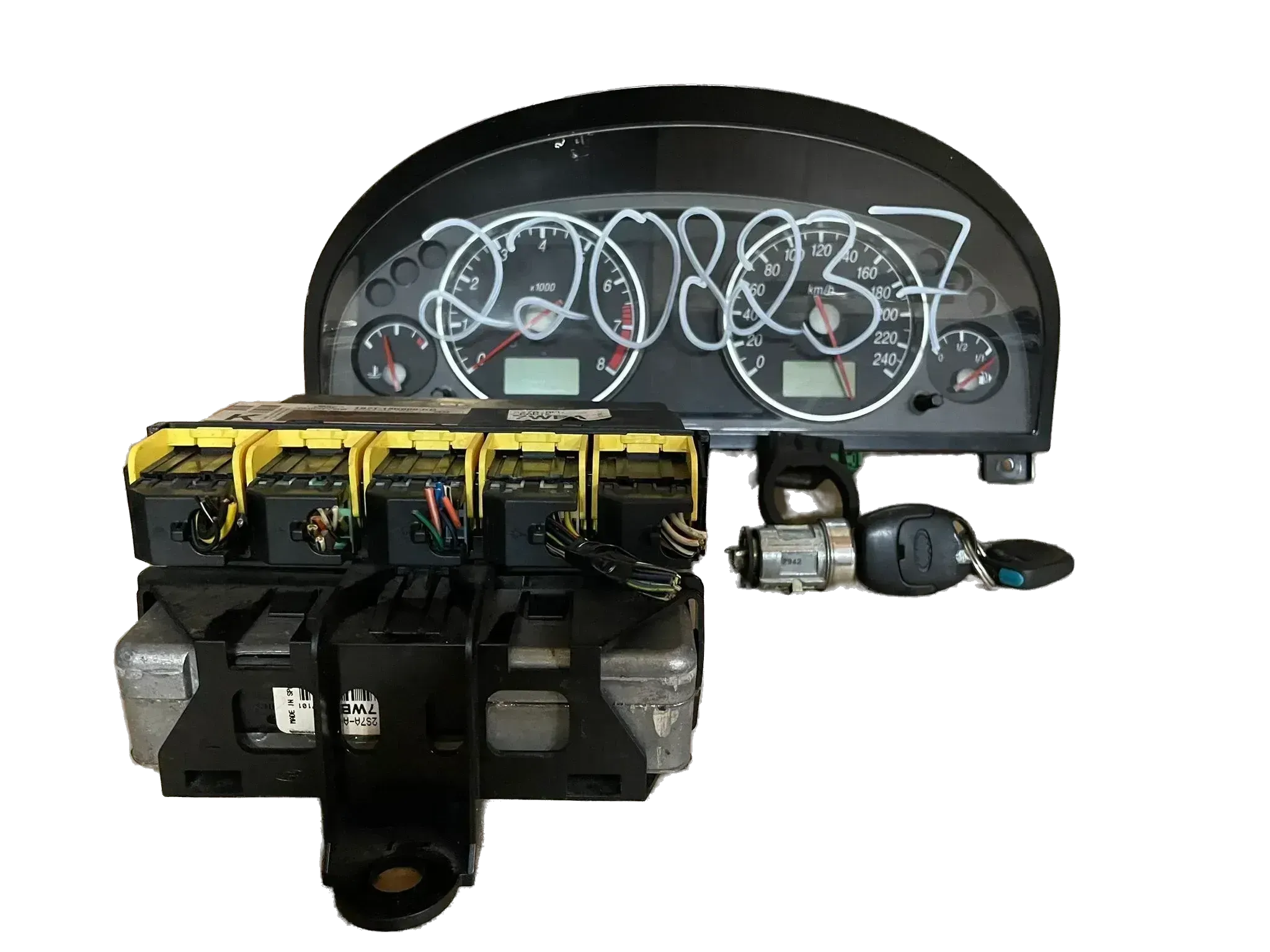 Original Ford Mondeo III 1.8 Steuergerät Set 2S7A12A650ACB - Bild 1