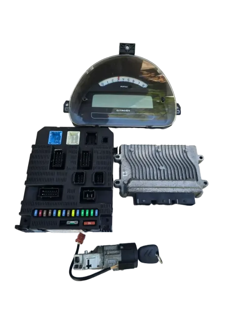 Background image for Motorsteuergerät Set Citroen C2 C3 1,4l 54KW  SW9660374680