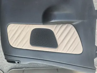 Ledertürpappen Opel Astra G Cabrio Coupe Beige Türverkleidungen Leder - Bild 5