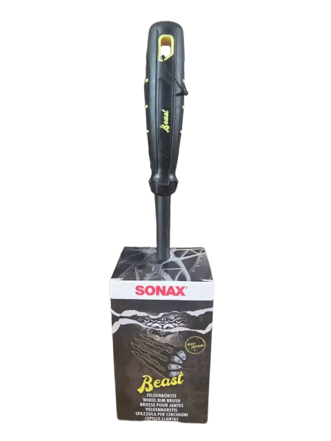 Background image for Sonax Mikrofaser Felgenbürste Beast Edition 36cm für enge Zwischenräume