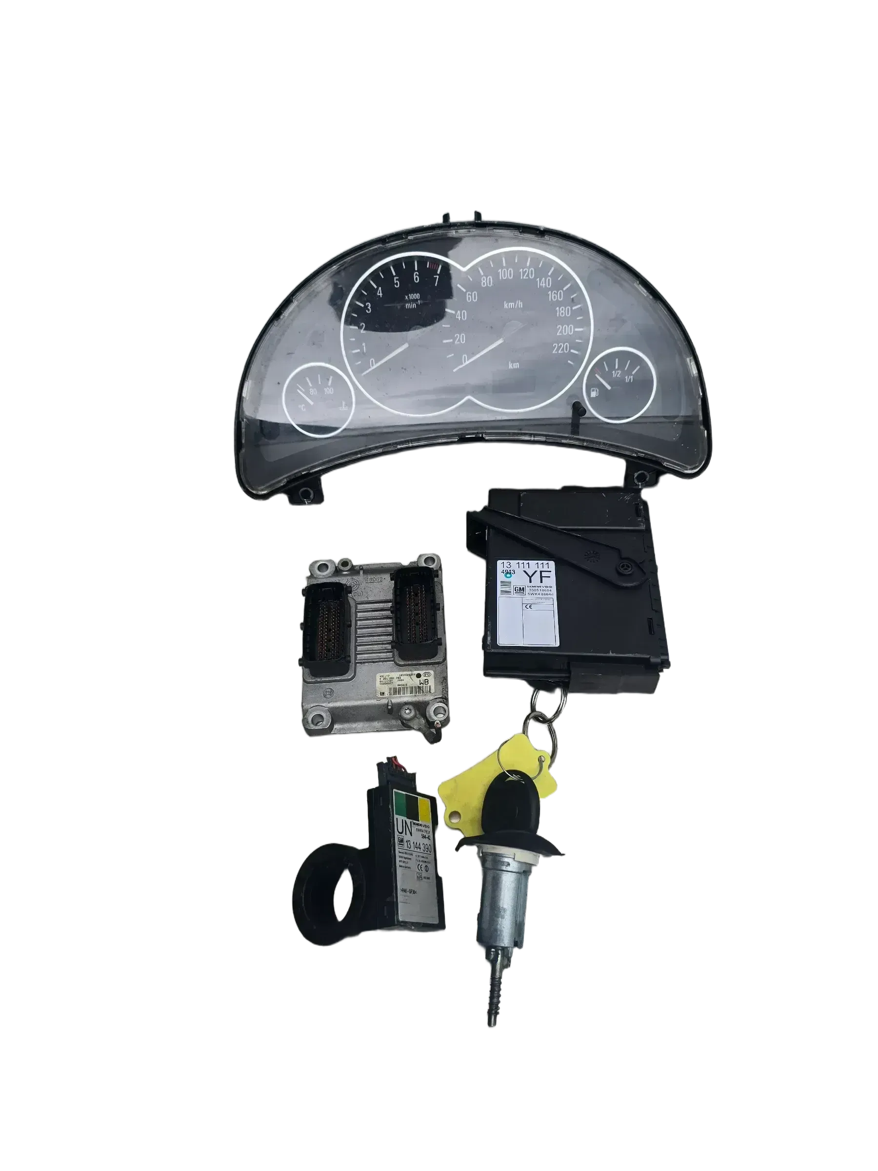 Z10XEP Motorsteuergerät Satz 0261208393 WB Opel  Corsa 1.0 60PS - Bild 1