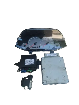 Ford Focus MK1 1,6l 74kW Motorsteuergerät Kit 1S4F-12A650-BD - Bild 1