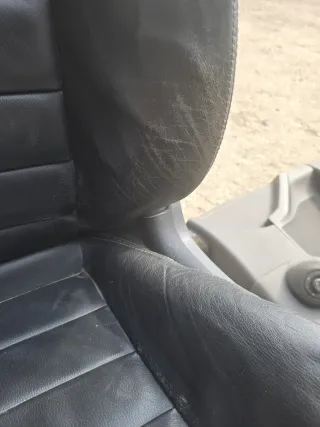 RENAULT MEGANE 2 CC / AUSSTATTUNG Leder Schwarz SITZ vorne SITZHEIZUNG - Bild 6