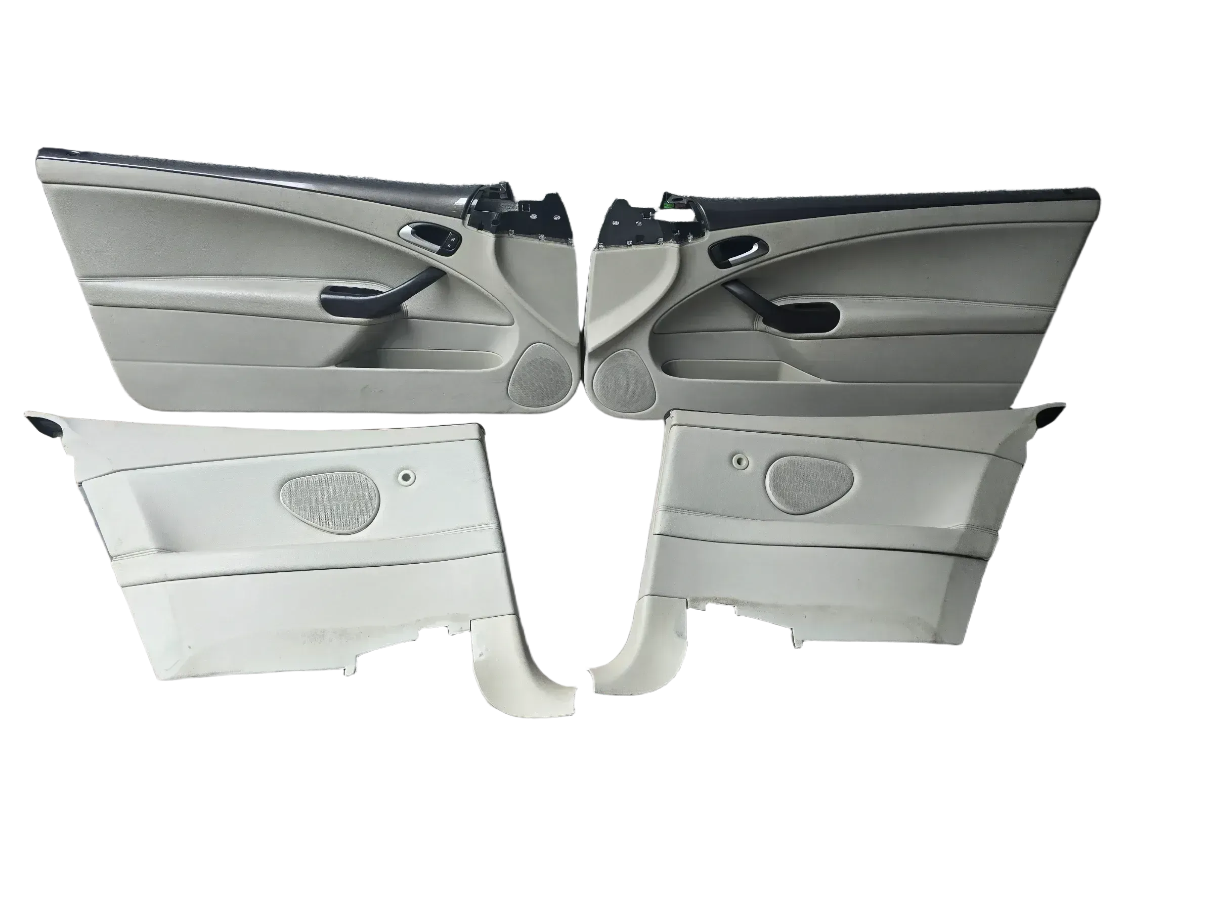 Türverkleidung Set Saab 9-3 YS3F Cabrio Leder - Bild 1