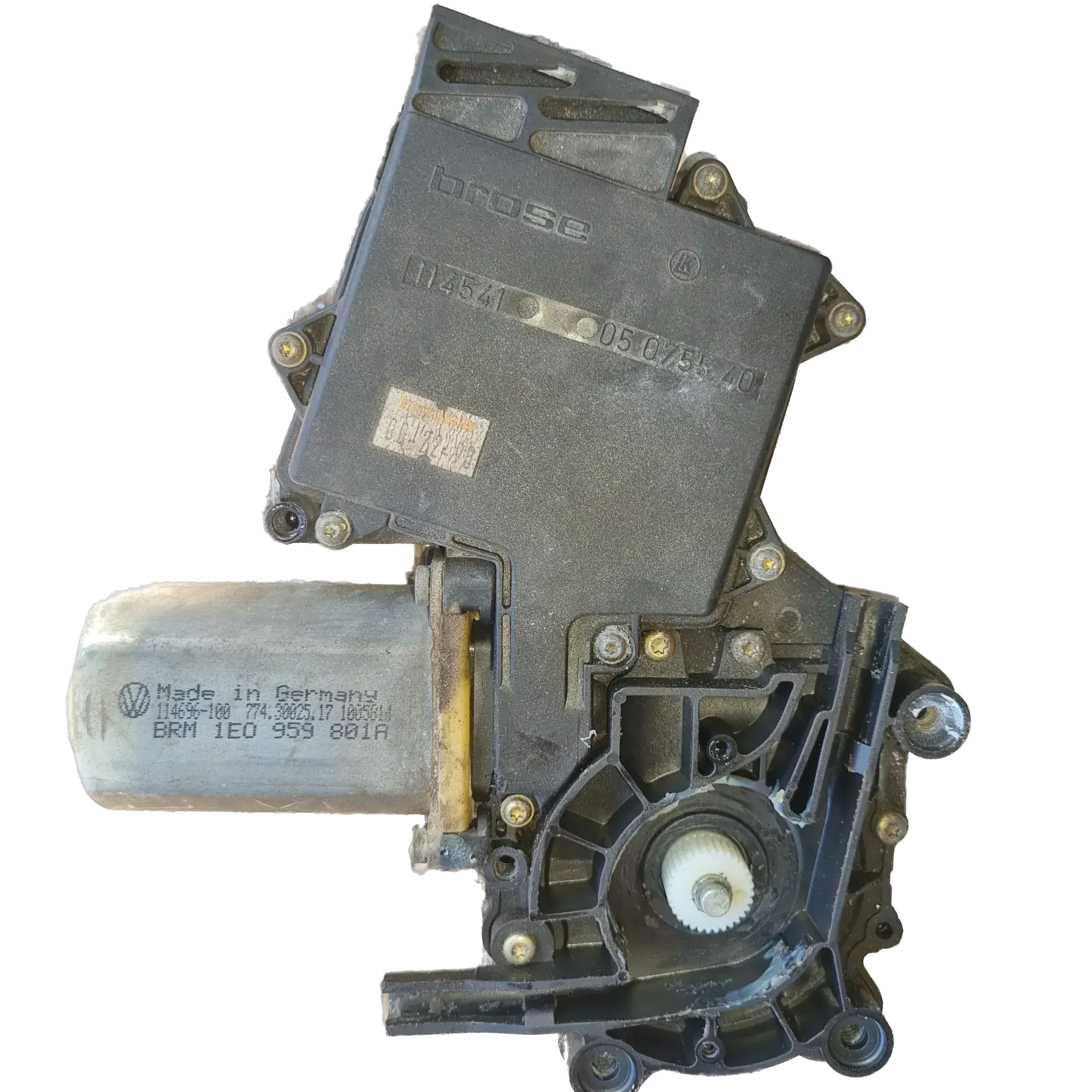VW Golf 3 4 Cabrio Fensterhebermotor Vorne Links Fahrerseite 1e0959801A - Bild 1