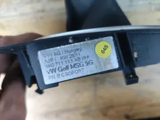 VW Golf 6 Cabrio Schaltknauf Leder Schaltsack 5K0711113AB - Bild 2