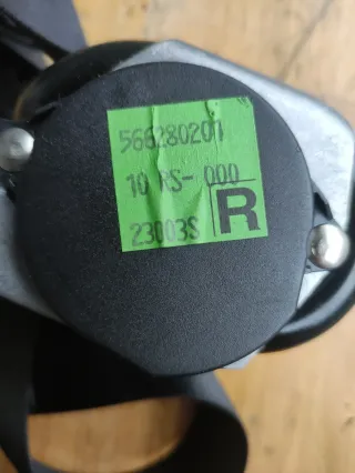 Sicherheitsgurt rechts vorne 566280201 MERCEDES-BENZ SLK (R170) - Bild 3