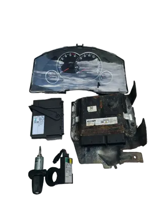 Opel Meriva A Motorsteuergerät Satz 1,7 Z17DTR  98002896 - Bild 1