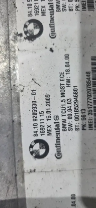 Steuergerät Bluetooth Modul 84109205930-01 BMW 5  TOURING - Bild 2