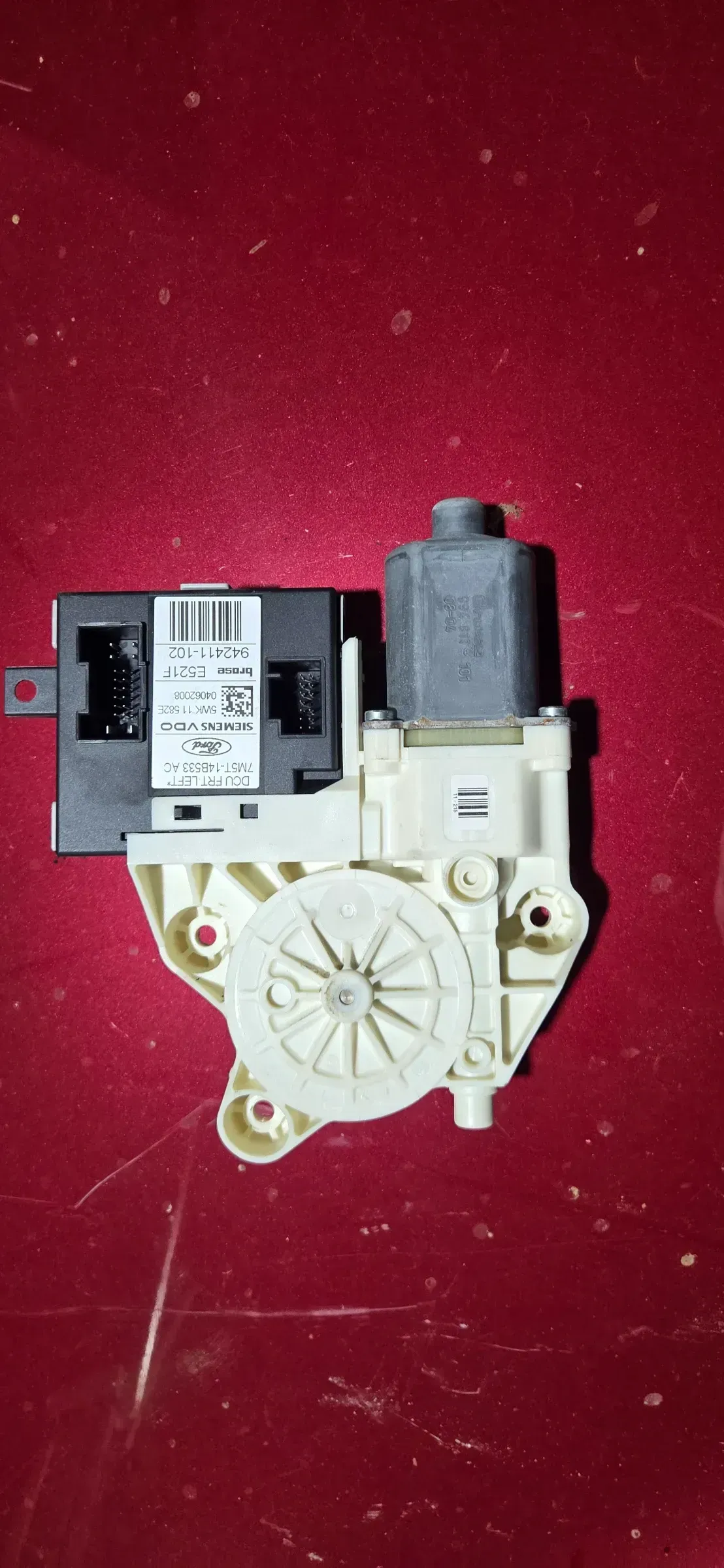 Ford Focus DA3 2007 5trg elektrischer Fensterheber Motor ohne Mechanik 7M5T14B53 - Bild 1