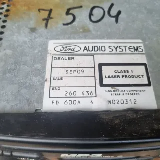 Original Ford 6000CD  MP3 Autoradio  mit Cod - Bild 2