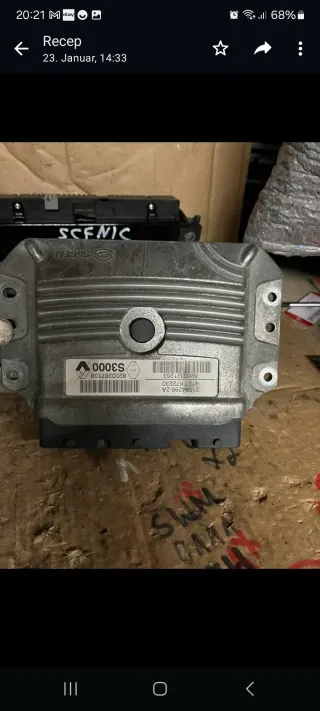Renault Megane SCENIC ECU Set 8200321263 - Bild 5