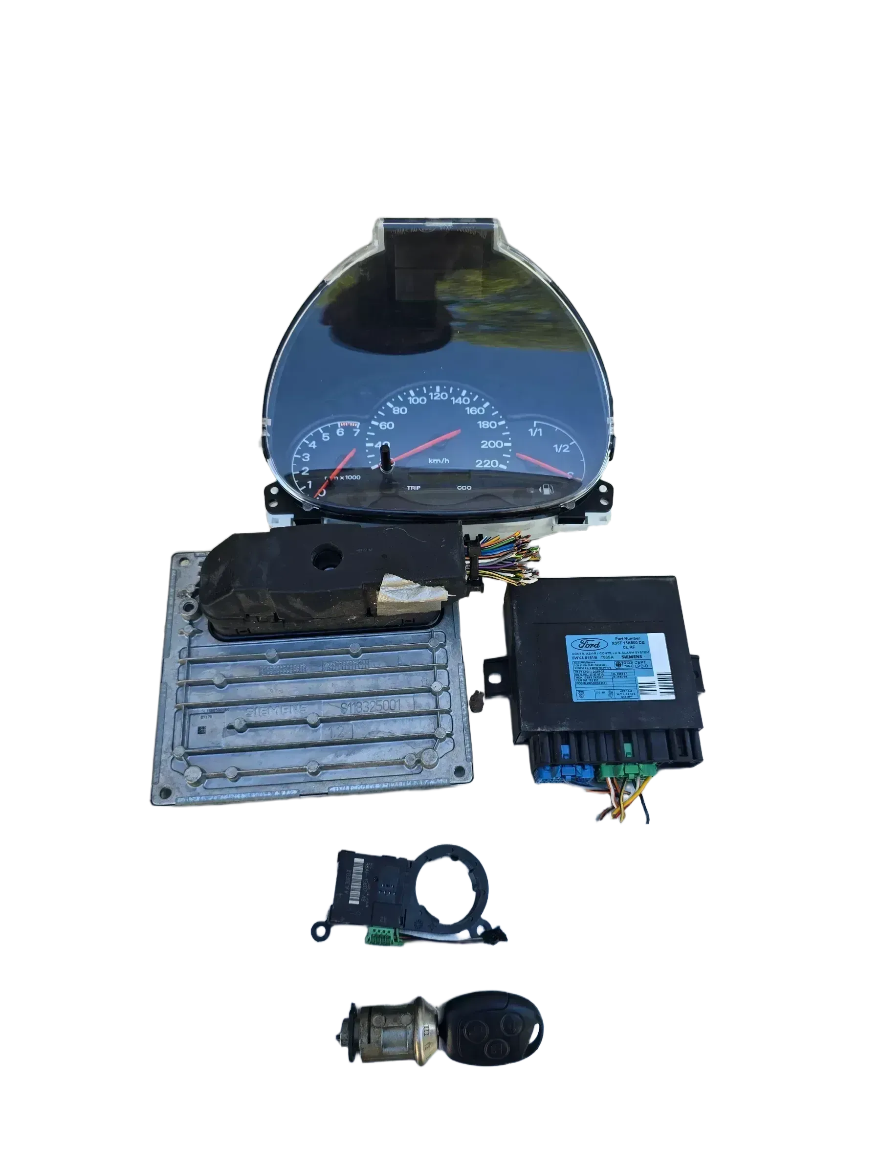 Original Ford Streetka Motorsteuergerät Set 3S5112A650BE - Bild 1
