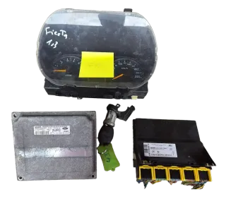 FORD FIESTA V JH, JD Motorsteuergerät ECU S118763002G 2S6A-12A650-PD 17998333 - Bild 1