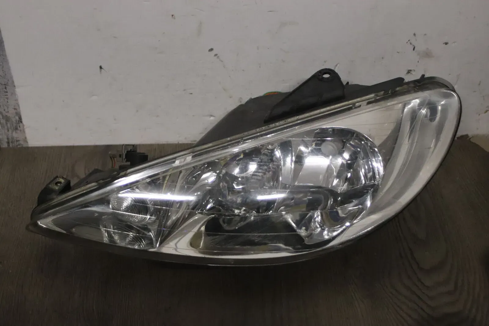 Peugeot 206cc Cabrio org Scheinwerfer links Klarglas Facelift 9628666880 - Bild 1