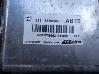 Opel Corsa D 1,4 Motorsteuergerät Set ABTS 55595963  12642927 ACDelco - Bild 2