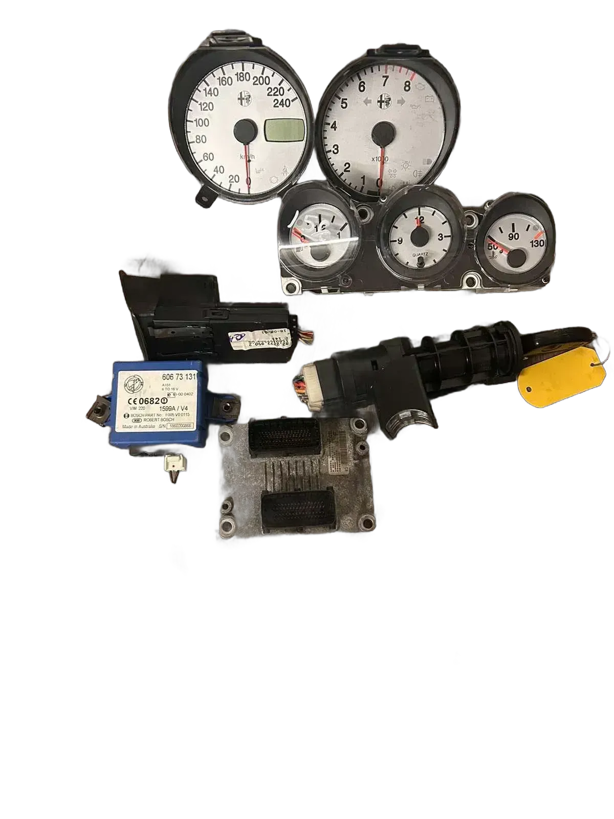 Alfa Romeo 156 1.8 ECU Motorsteuergerät  set 0261206711 - Bild 1